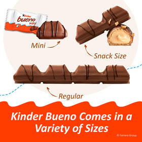 Party favors setup featuring Kinder Bueno for football celebrations.