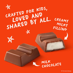 Kinder Chocolate Mini Bars, individually wrapped, easy sharing