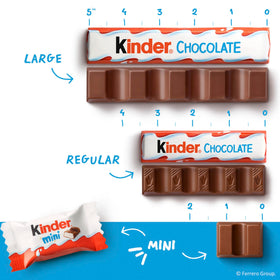 Kinder Chocolate Mini Bars, match-day treats for soccer fans
