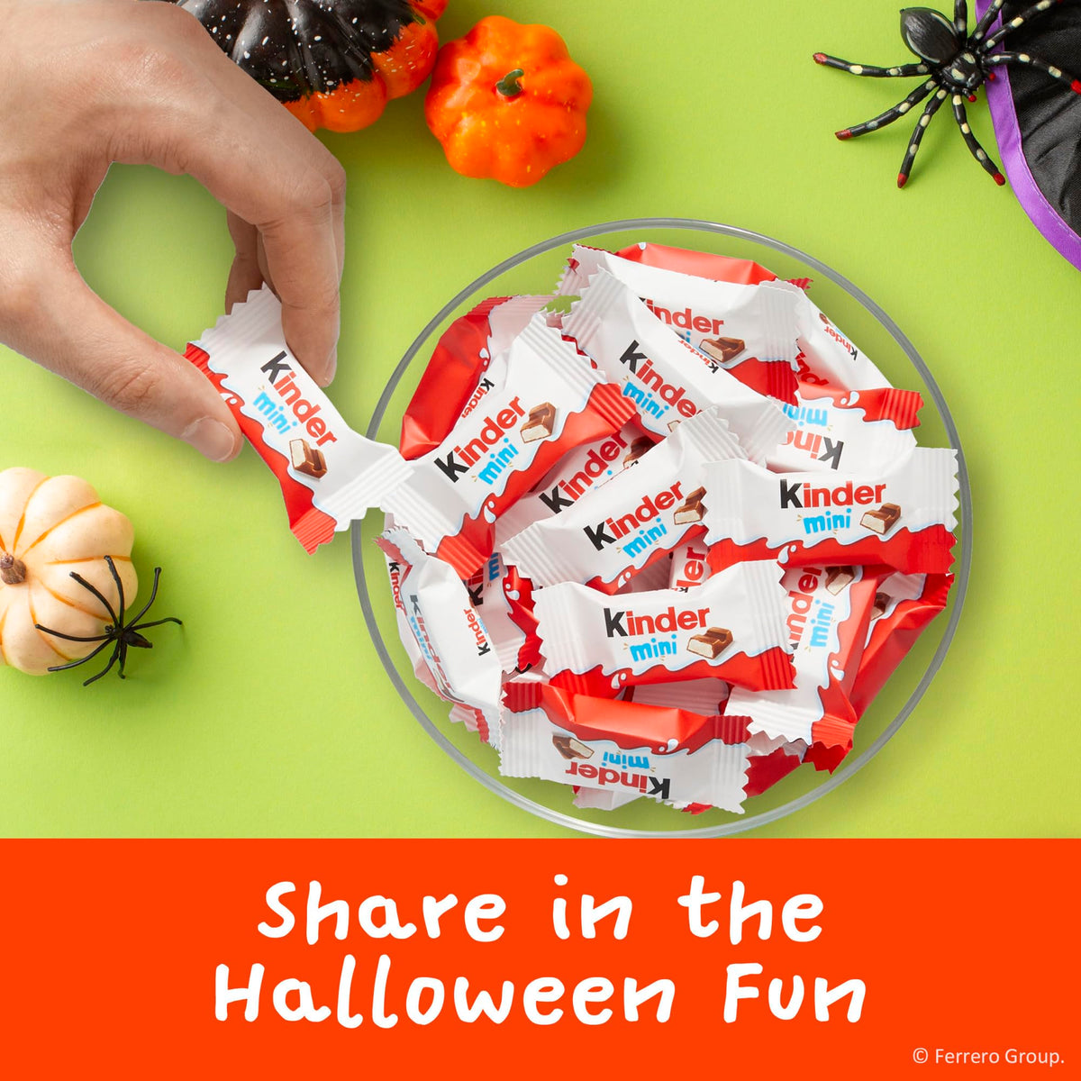 Kinder Chocolate Mini Bars, smooth milk chocolate close-up, ideal lunchbox treat