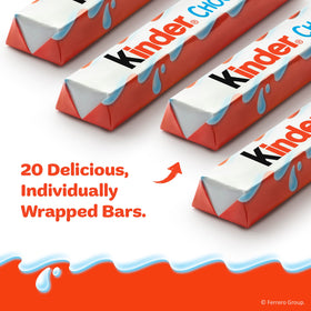 Kinder milk chocolate on-the-go snack