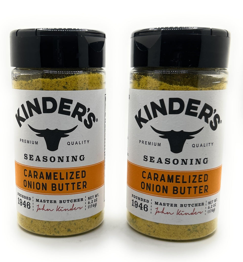 KINDER'S caramelized onion butter bottle adds savory depth to meals