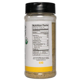Kinders Organic Lemon Pepper Seasoning sprinkled on roasted vegetables for a bright citrus kick.