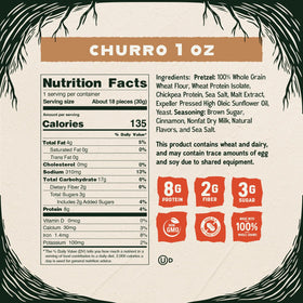 Kindling Protein Pretzels Churro in a lunchbox demonstrates kid-friendly, protein-boosting lunch option.
