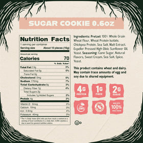 Kindling Protein Pretzels whole-grain crunch with premium ingredients