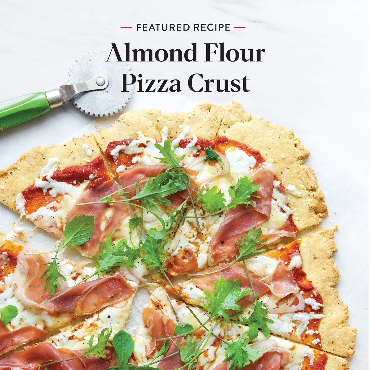 King Arthur Almond Flour pie crust creating a flaky, nutty base