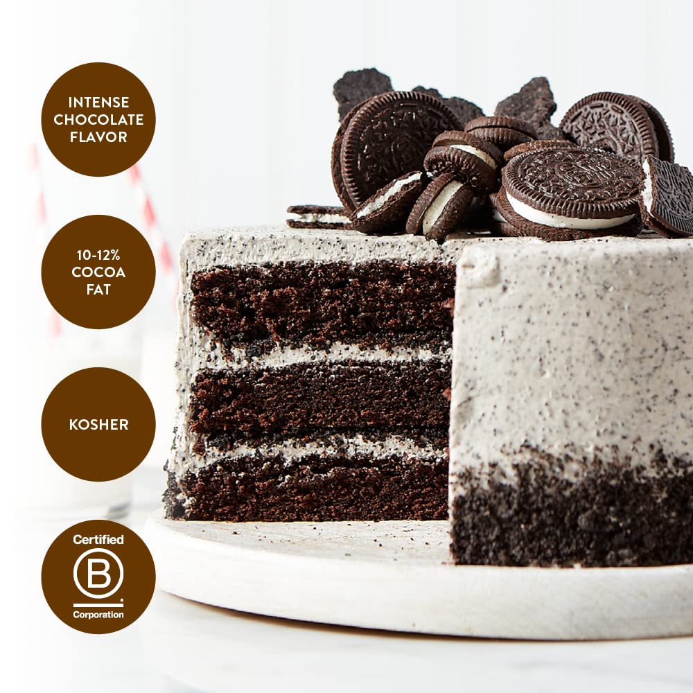 King Arthur Black Cocoa used to create dramatic black burger buns for creative meals