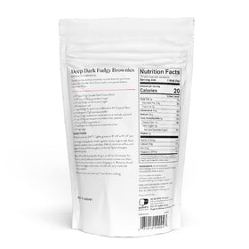 King Arthur Double Dark Cocoa Powder pour, ideal for intense chocolate in cakes and cookies.