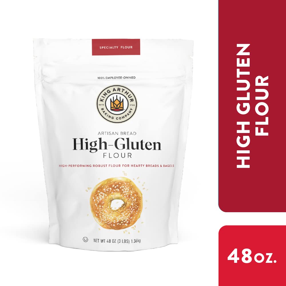 King Arthur High Gluten Flour boosts rise for long-fermentation whole grains