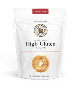 King Arthur High Gluten Flour bag for artisan bread with a chewy crust