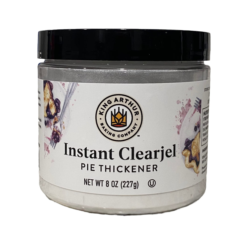 King Arthur Instant Clearjel 8oz package for thicker pie fillings with stable texture.
