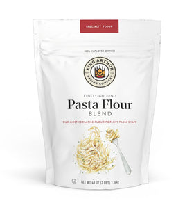 King Arthur Pasta Flour Blend durum-strength dough for versatile pasta textures.