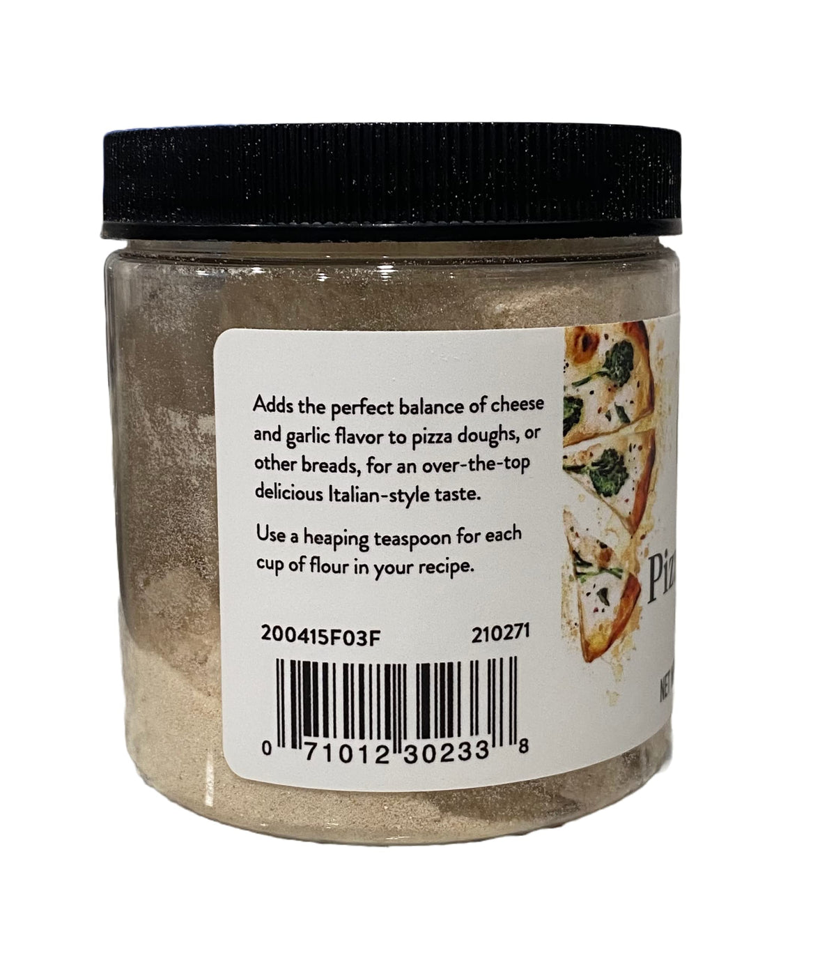 King Arthur Pizza Dough Flavor dough bowl with seasoning ready to enhance homemade pizza.