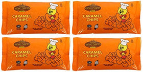King David vegan caramel chips kosher-certified label shown, indicating dietary compliance.