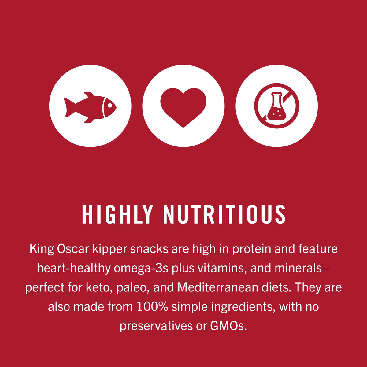King Oscar kipper snacks in salad adds a flavorful, healthy touch