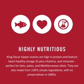 King Oscar kipper snacks in salad adds a flavorful, healthy touch