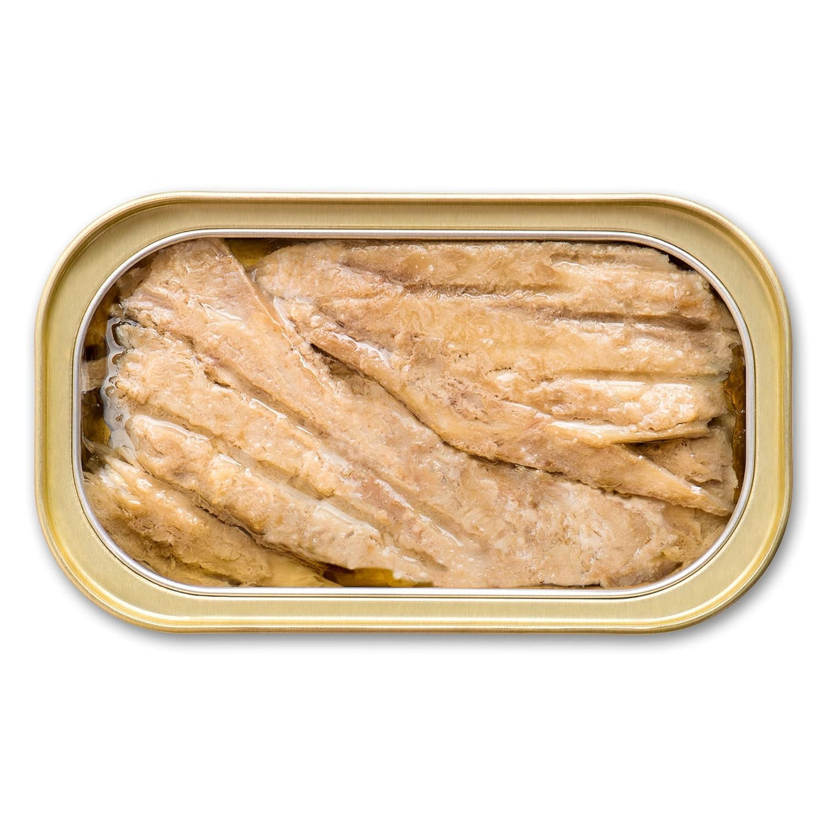 King Oscar mackerel in olive oil on salad delivers protein and omega-3s.