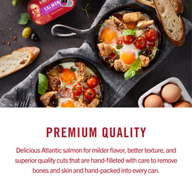King Oscar salmon pantry staple for quick, healthy meals.