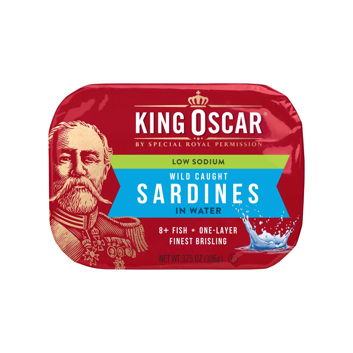 King Oscar sardines hand-packed close-up highlighting careful craftsmanship.