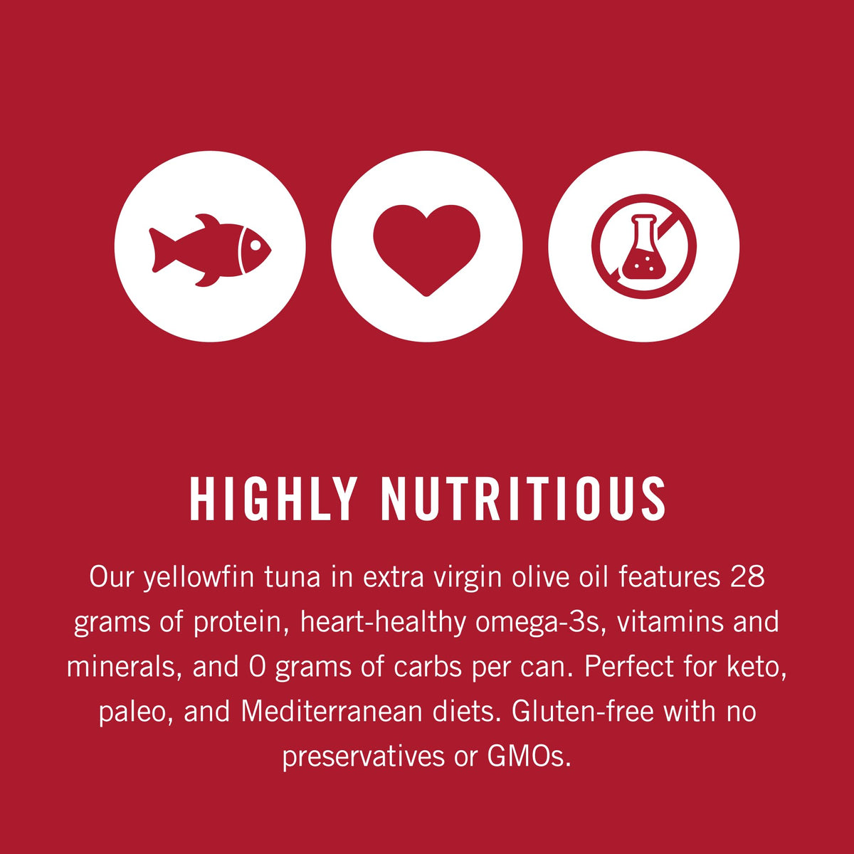 King Oscar yellowfin tuna on salad delivers protein and flavor.