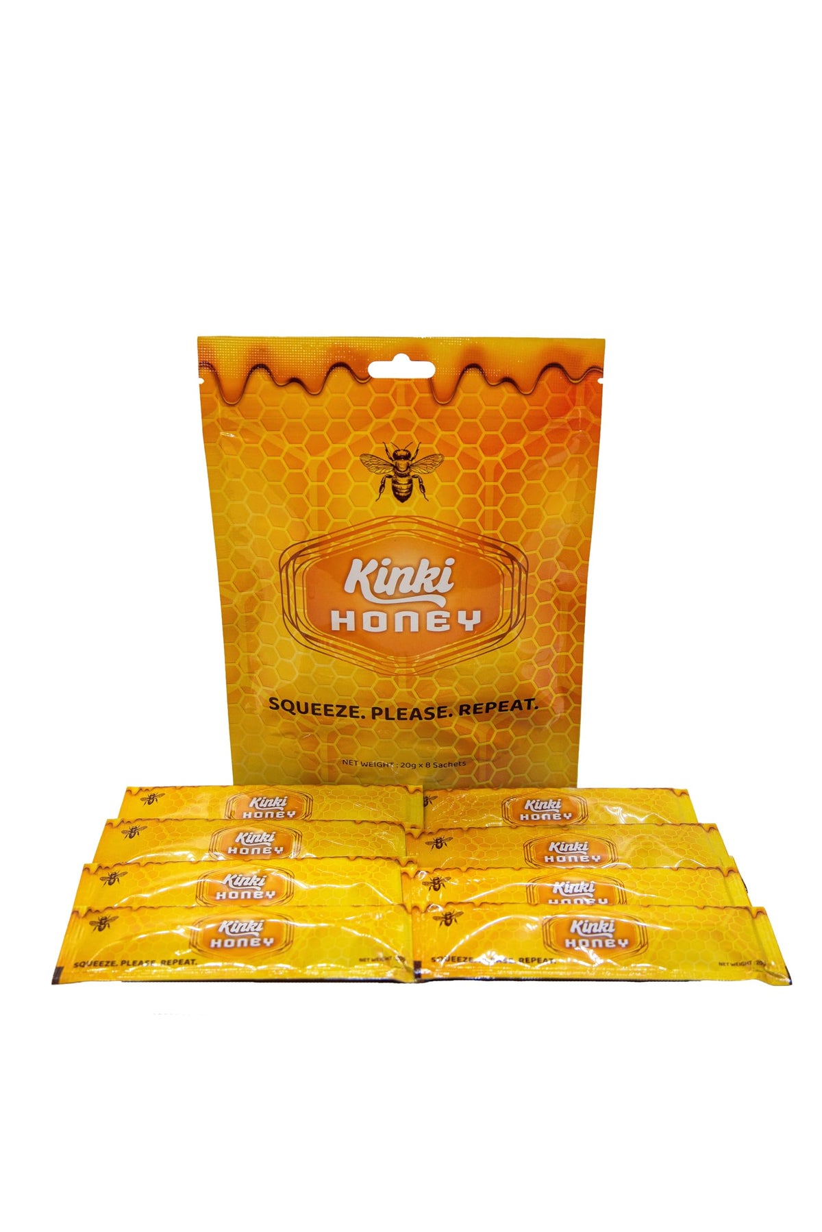 Kinki Honey Packs used by a couple to enhance connection.