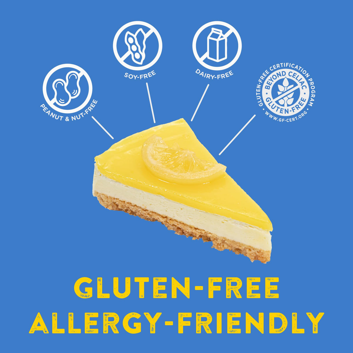Kinnikinnick Graham Style Crumbs ingredient label highlights allergen-free ingredients.