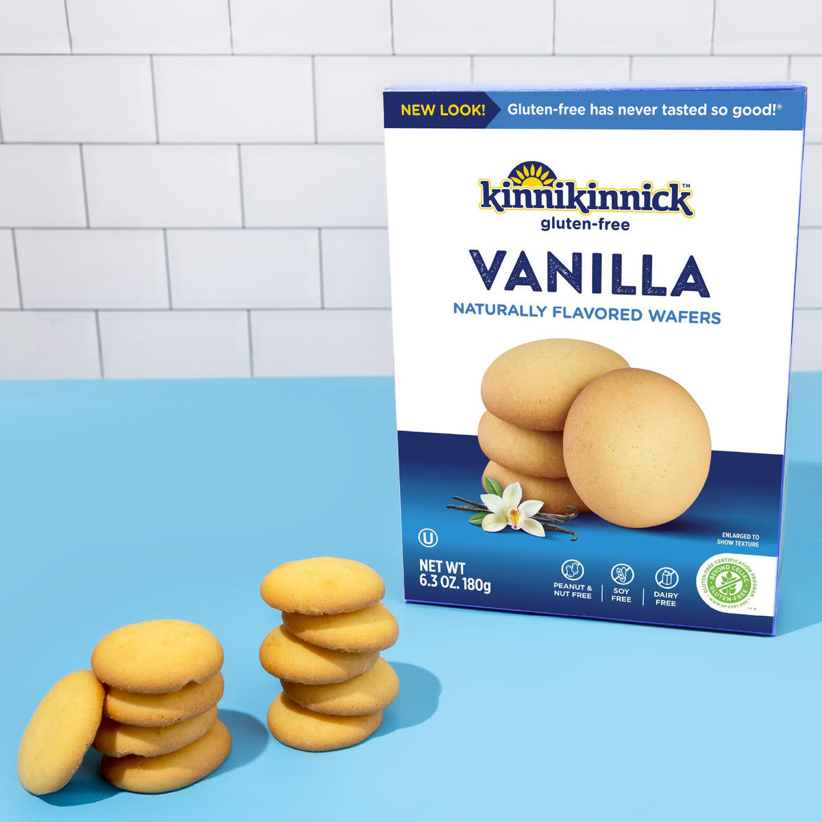 Kinnikinnick Vanilla Wafers for desserts like trifles and tiramisu.