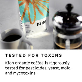 Kion ethically sourced beans from responsible farms supporting sustainable farming