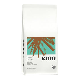 Kion Organic Ground Coffee packshot highlighting premium organic quality