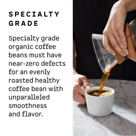 Kion Organic Ground Coffee smokeless roaster highlight