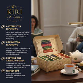 Kiri & Sons Alchemist's Path tea bag with lemon honey green tea notes.
