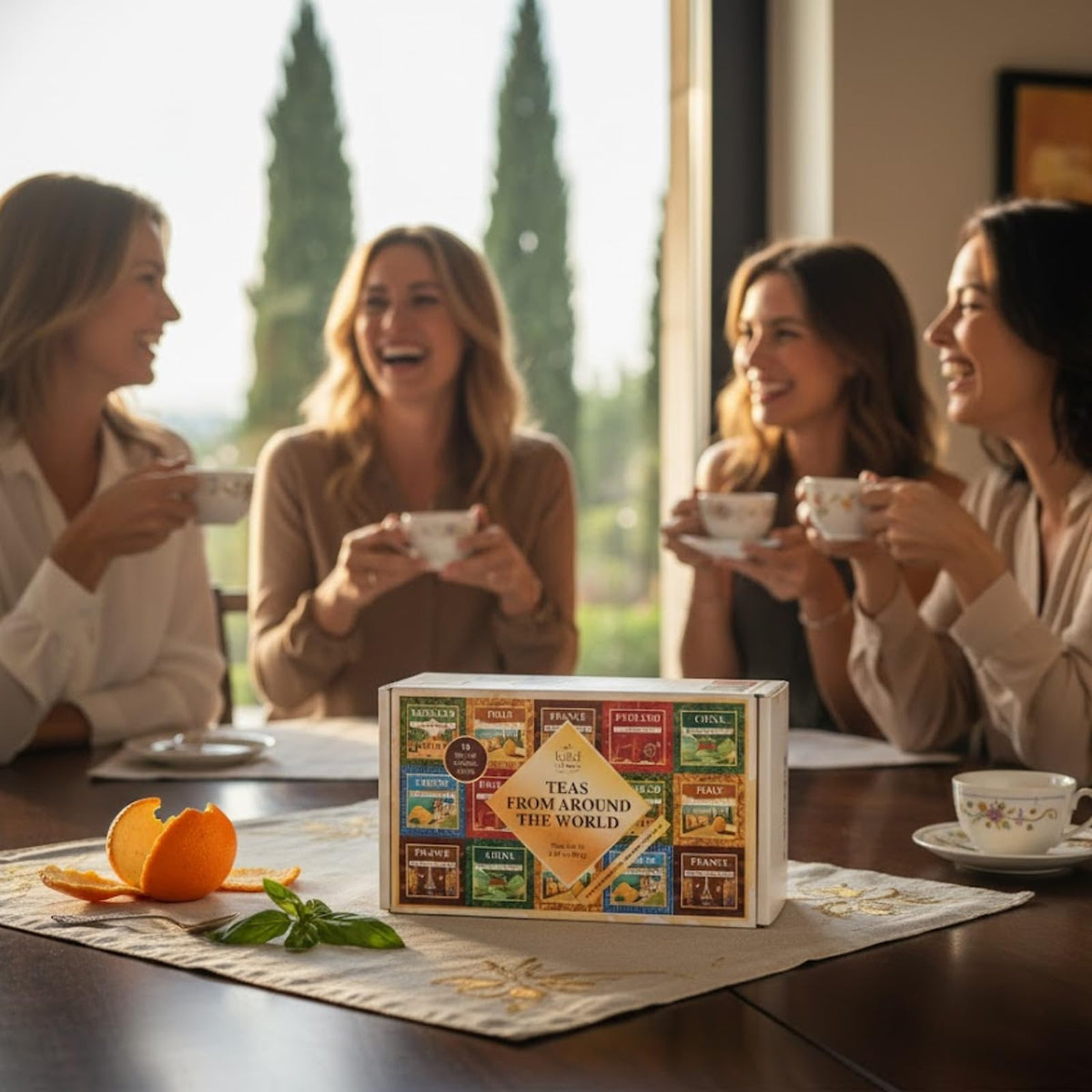 Kiri & Sons Daily Relaxation Teas invite mindful sipping and unwinding moments.