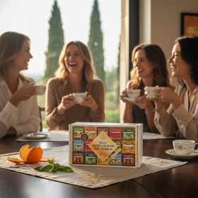 Kiri & Sons Daily Relaxation Teas invite mindful sipping and unwinding moments.