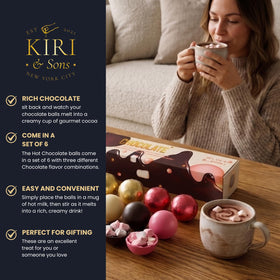 Kiri & Sons bombs in a mug create a melt-in-drink moment.