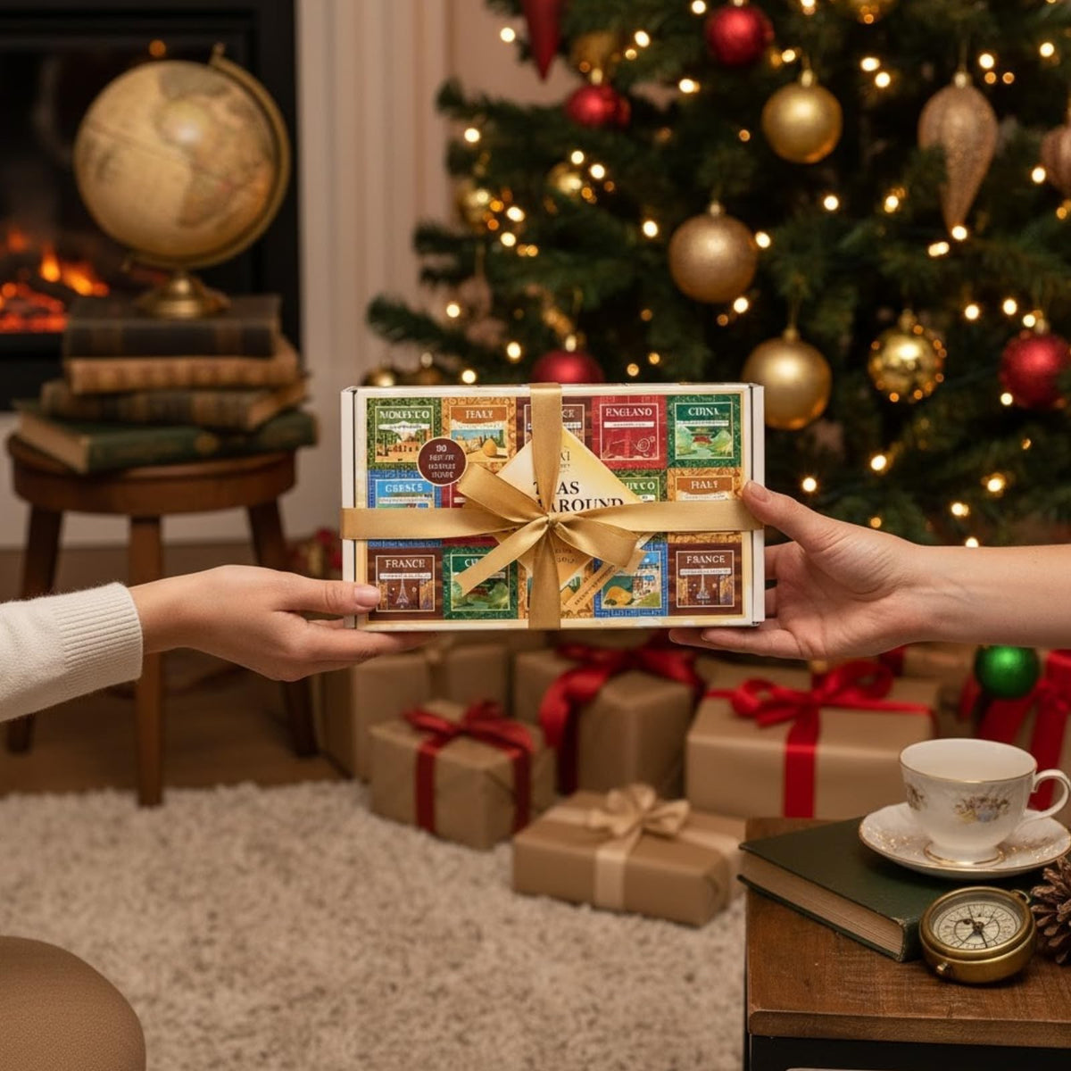 Kiri & Sons Gift for Tea Lovers celebrates warmth with premium world flavors.