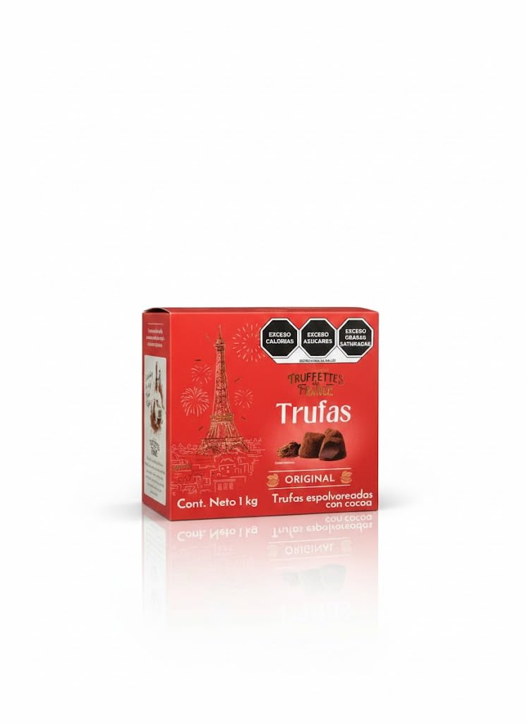 Kirkland Chocmod Truffettes France natural truffles box front ready for gifting