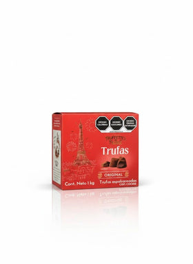 Kirkland Chocmod Truffettes France natural truffles box front ready for gifting