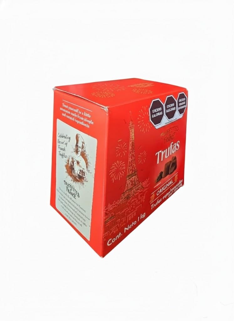Kirkland Chocmod Truffettes France natural truffles close-up showing cocoa dusting and rich texture