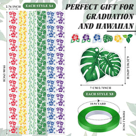 Kisston graduation candy lei kit packaging ready-to-gift.