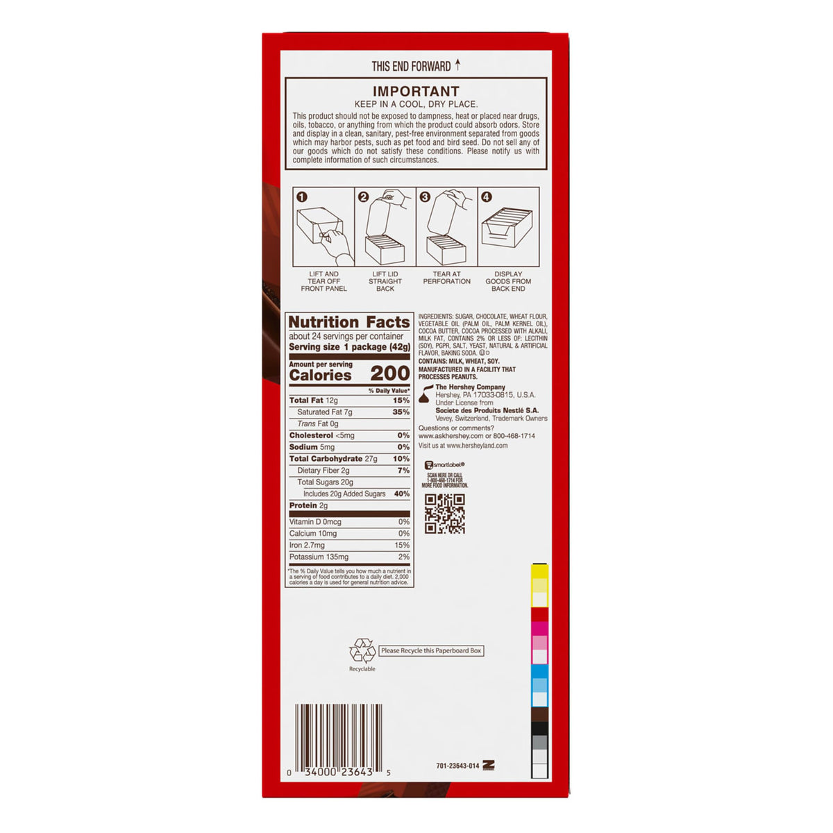 Kit Kat bars individually wrapped for lasting freshness and vending
