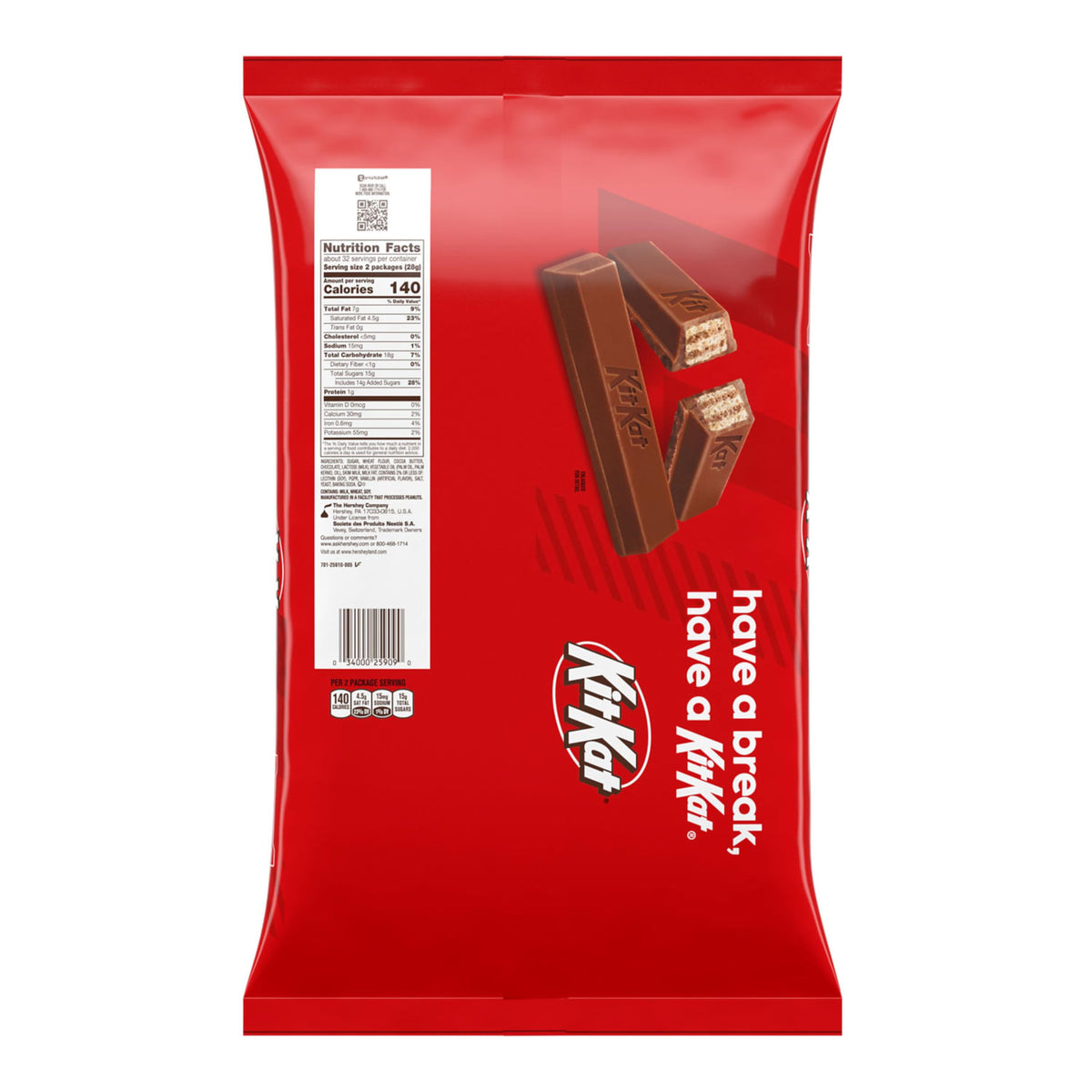 Kit Kat gift-ready bulk candy for holidays and stockings