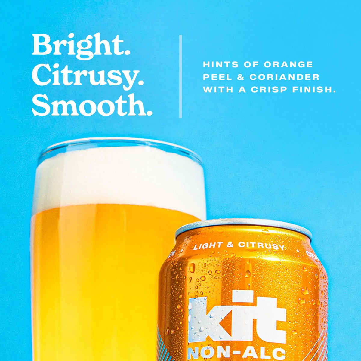 Kit NA Brewing non-alc pour with inviting aroma