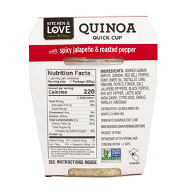 Kitchen & Love jalapeño peppers close-up emphasizes bold flavor for quick meals