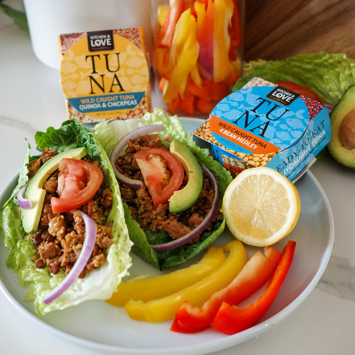 Kitchen & Love 6 oz tuna pack ideal office lunch or post-workout