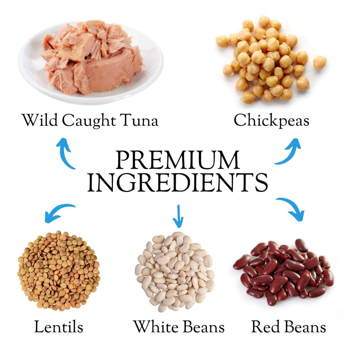 Kitchen & Love gluten-free tuna meal with high protein per serving