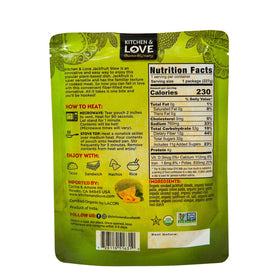 Kitchen and Love Jackfruit Sweet BBQ in a sandwich or tacos adds plant-based protein.