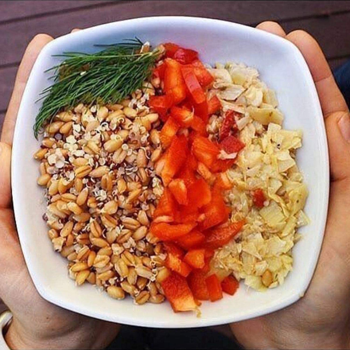 Kitchen & Love portion-friendly meal bowl supports easy, balanced lunches.