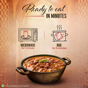 Kitchens Of India 6-pack display for family meals
