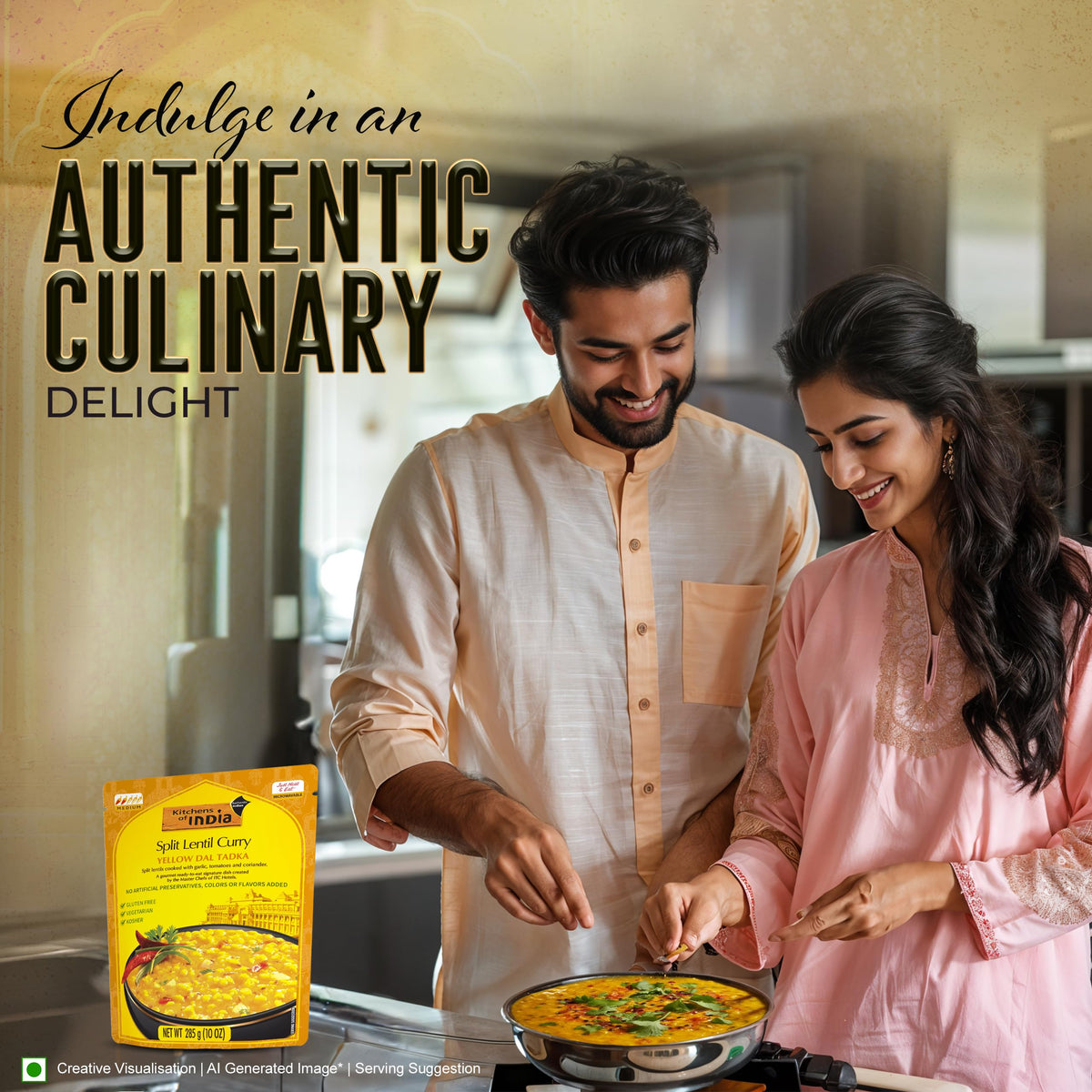 Pouch heating in boiling water preserves freshness.