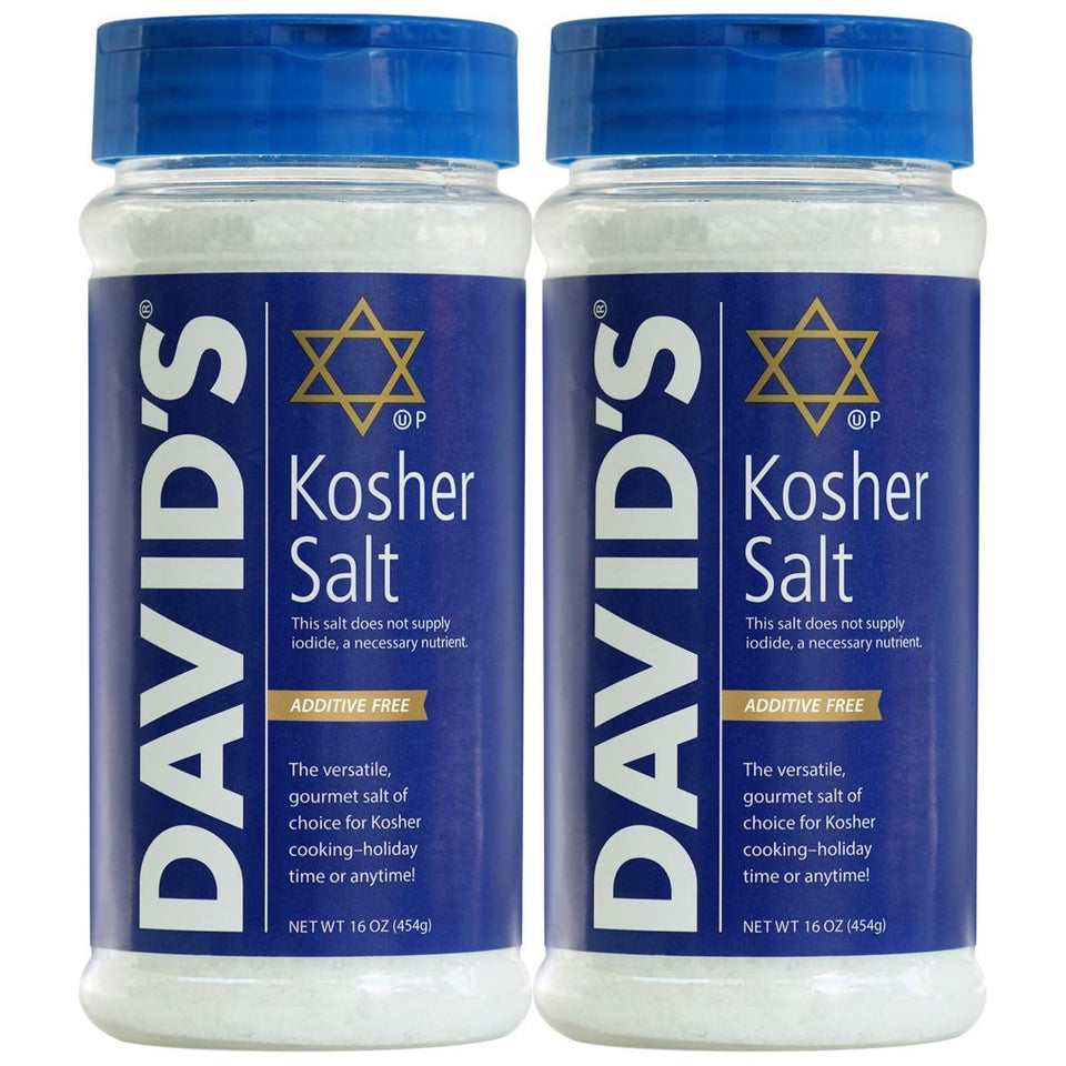 KITMOUS David's Kosher Salt Canister pack-shot for organized spice storage.